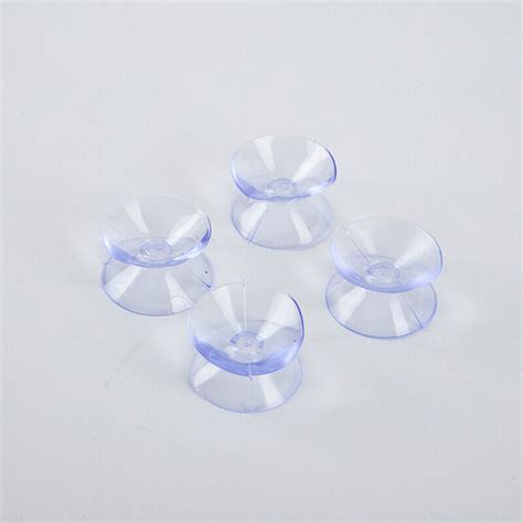 New 10 Pcs Double Sided Suction Cup Sucker Pads For Glass Plastic