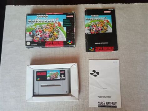 Super Mario Kart Super Nintendo Pal Espa A Completo Eur