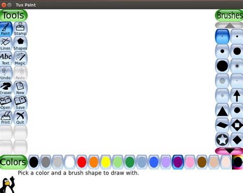 Tux Paint Coloring Book - FREE COLORING PAGES