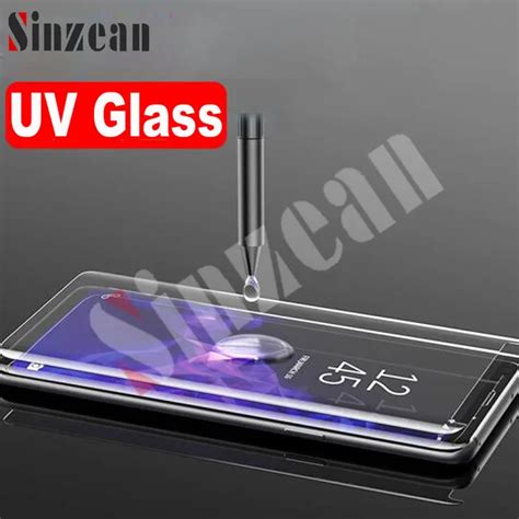 50pcs 3d Full Glue Uv Tempered Glass For Oneplus 7 Pro17 Pro Uv