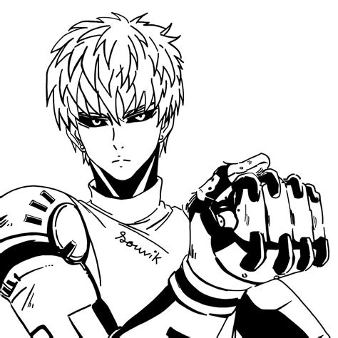 Desenhos De One Punch Man Para Colorir Desenhos Gr Tis