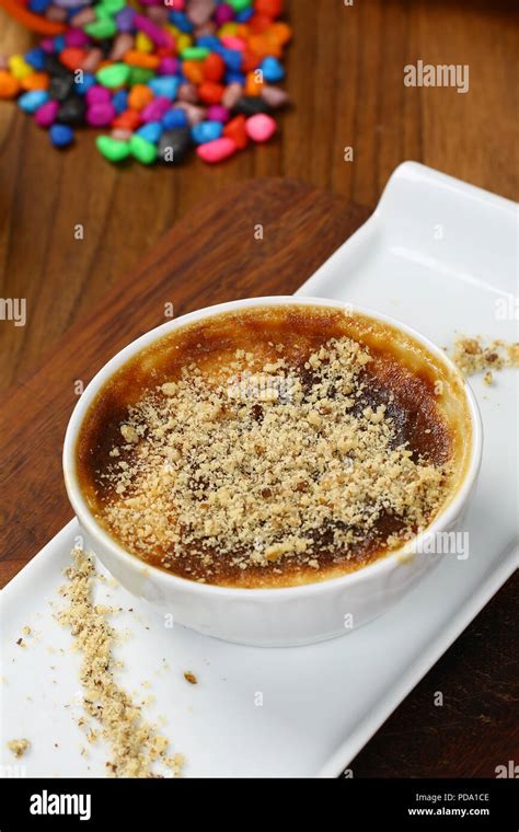 Baked rice pudding - Sutlac Stock Photo - Alamy