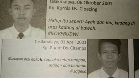 Gokil Quotes Pelajar Di Buku Tahunan Ini Menyimpan Pesan Mendalam