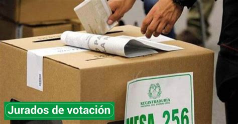 ¿cómo Saber Si Es Jurado De Votación Para Las Elecciones Del 29 De