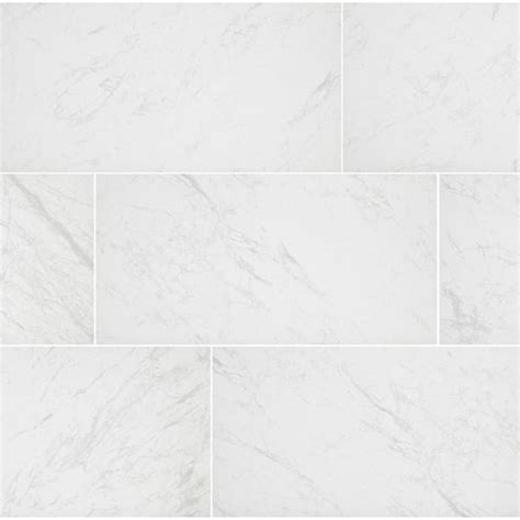 Florida Tile Home Collection Brilliance White Rectified Porcelain Floor