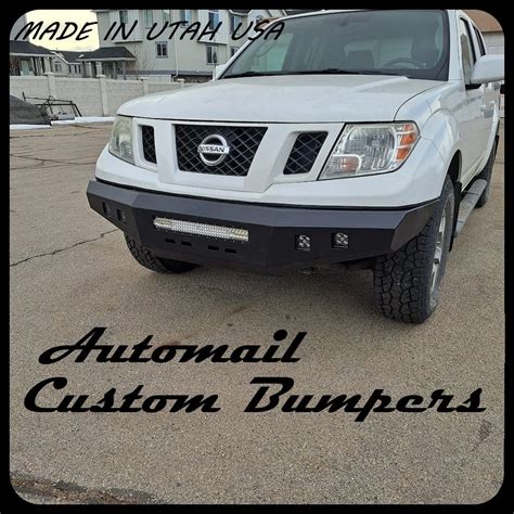 Nissan Frontier Off-Road Front bumper for 2005 - 2021 – AMI CUSTOM BUMPERS