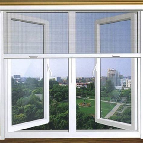 Upvc Sliding Mosquito Net Window For Home Hotel Office Frame Color