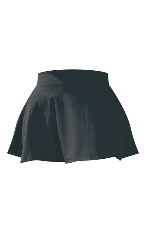 Black Sculpt Yoga Skirt Activewear Prettylittlething Ksa