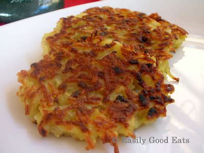 Easily Good Eats: Draniki (Belarusian Potato Pancake) Recipe