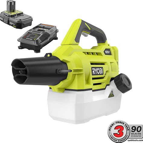 Ryobi 18v One Lithium Ion Cordless Fogger With 1 20 Ah Battery And