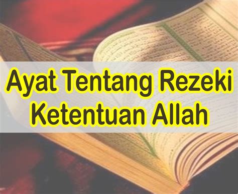 Detail Surat Tentang Rezeki Sudah Diatur Koleksi Nomer