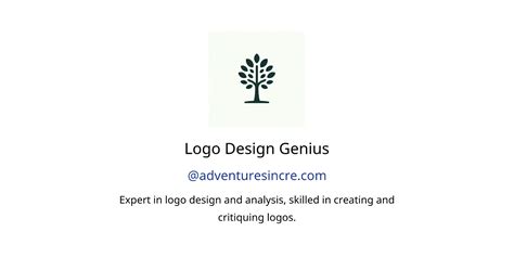 Logo Design Genius GPTs Features And Functions Examples And Prompts