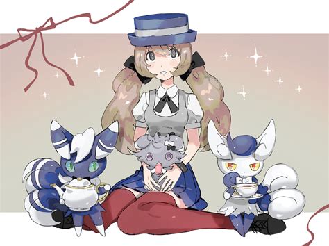 Serena Espurr Meowstic Meowstic And Meowstic Pokemon And 1 More