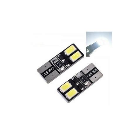 Ampoule T Smd W W Veilleuse Led Canbus Blanc Xenon K Xenon