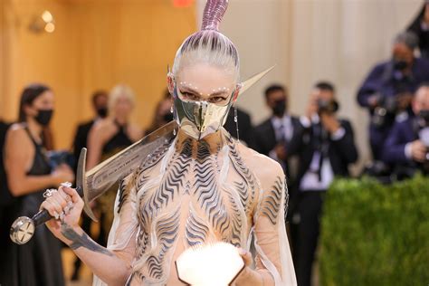 Grimes Is Auctioning Off Her 2021 Met Gala Accessories To Raise Money