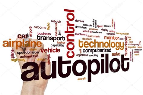 Autopilot Word Cloud Stock Photo By Ibreakstock