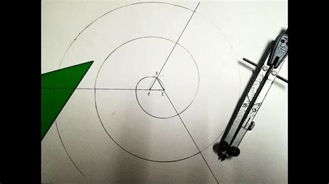 Pl Stica Trazado De Una Espiral De Tres Centros Espirales Arte