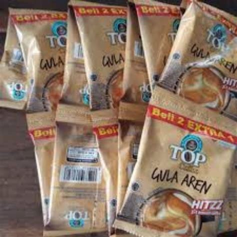 Jual Top Coffee Gula Aren Kopi Top Kemasan Renceng Isi Sachet