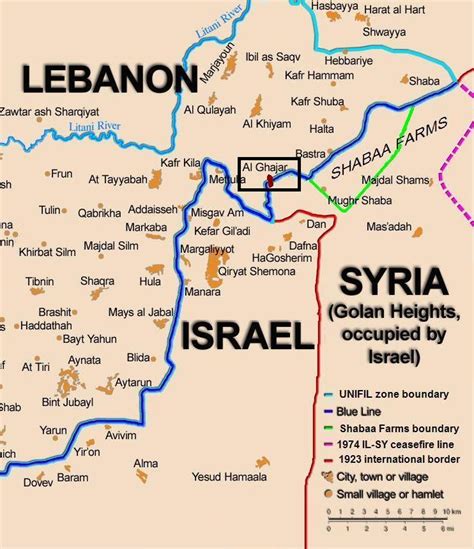 The Northern Israel's Disputed Borders-( Part 2- The Israel/ Lebanese ...