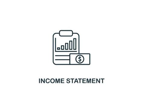 Income Statement Icon Graphic by aimagenarium · Creative Fabrica