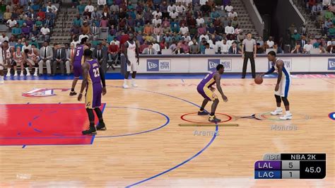 Nba2k23 Kobe Era La Lakers Vs La Clipper Youtube