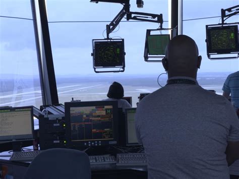 Inside Air Traffic Control Tower