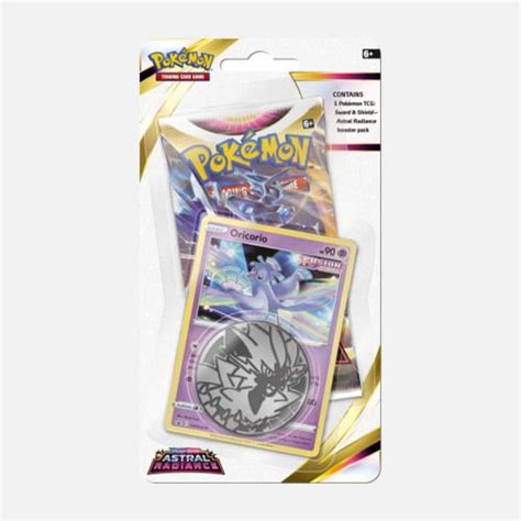 Pokemon Karte Astral Radiance Checklane Blister Oricorio Pok Mon Tcg