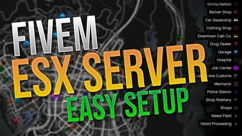 Fivem Server Mit Esx Template Erstellen Testserver Auf Windows