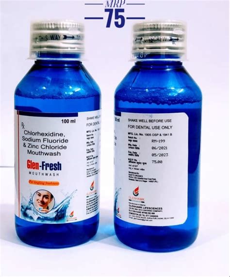 Chlorhexidine Gluconate Sodium Fluoride For Clinical Packaging Size