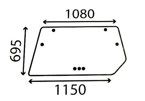 SZYBA TYLNA DEUTZ DX 04363898 Rol Parts