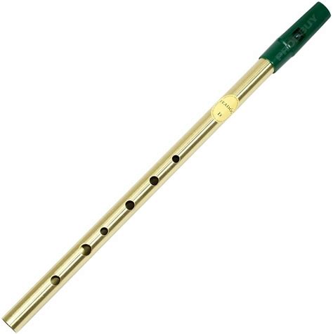 Feadog Brass D Irish Tin Penny Whistle Traditional Musical Woodwind