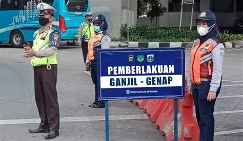 Ganjil Genap Di Jakarta Kembali Diberlakukan Mulai Hari Ini Sinpo Id