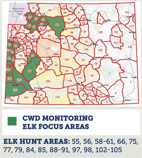 Wyoming Elk Unit Map - Black Sea Map