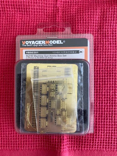 1/35 VOYAGER M2HB MACHINE GUN AMMO BOX WWII US ARMY | Kaufen auf Ricardo