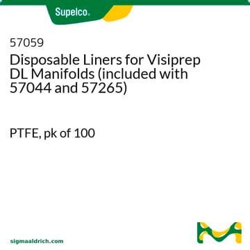 Visiprep SPE Vacuum Manifold DL Disposable Liner 24 Port Model