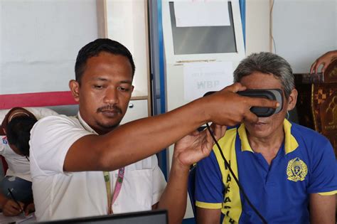 Lapas Sekayu Bersama Dukcapil Muba Lakukan Perekaman E KTP Warga Binaan