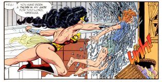 Wonder Woman Vs Starfire Superhero Catfights Female Wrestling Combat Luscious Hentai Manga