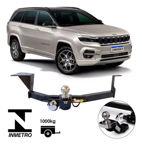 Engate Jeep Commander 2021 A 2023 Reboque Rabicho 1000kg Kit Frete grátis