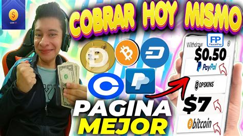 Mejor Pagina Para Cobrar El Primer D A Para Paypal Ganar Dinero