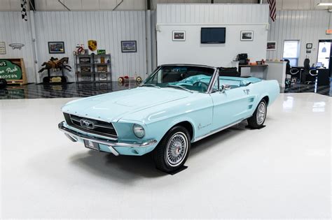 1967 Ford Mustang Convertible Green