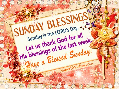 Beautiful Sunday Blessings S Superbwishes