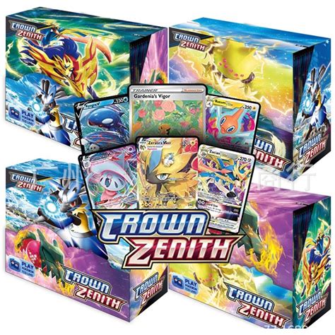 Pokemon Card Box 360 Crown Zenith Evolving Skies 36 Pack Booster Box 36 Pack Shopee Singapore