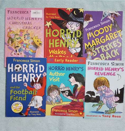 Horrid Henry book bundle on Carousell