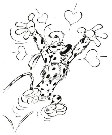 Coloriages Marsupilami A Imprimer Coloriages Marsupilami Coloriages