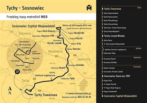 Dwie Nowe Metrolinie Po Cz Tychy Z Mys Owicami I Sosnowcem Oraz