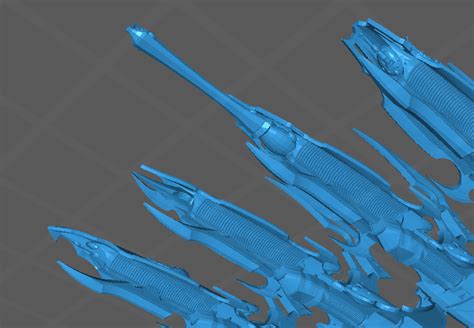 Free Stl File Battlefleet Gothic Dark Eldar Escorts D Print