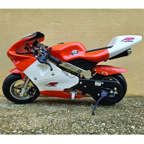 Minimoto Gp Arancione Cc Raffreddata Aria Motore Cc Minimotolandia