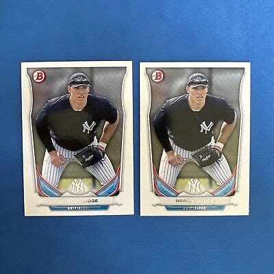 Bowman Draft Top Prospects Tp Aaron Judge Rc Card Lot