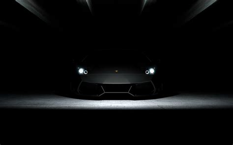 Black Lamborghini Huracan on black surface HD wallpaper | Wallpaper Flare