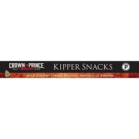 Crown Prince Natural Kipper Snacks Low In Sodium 3 25 Ounce Cans Pack Of 18 18